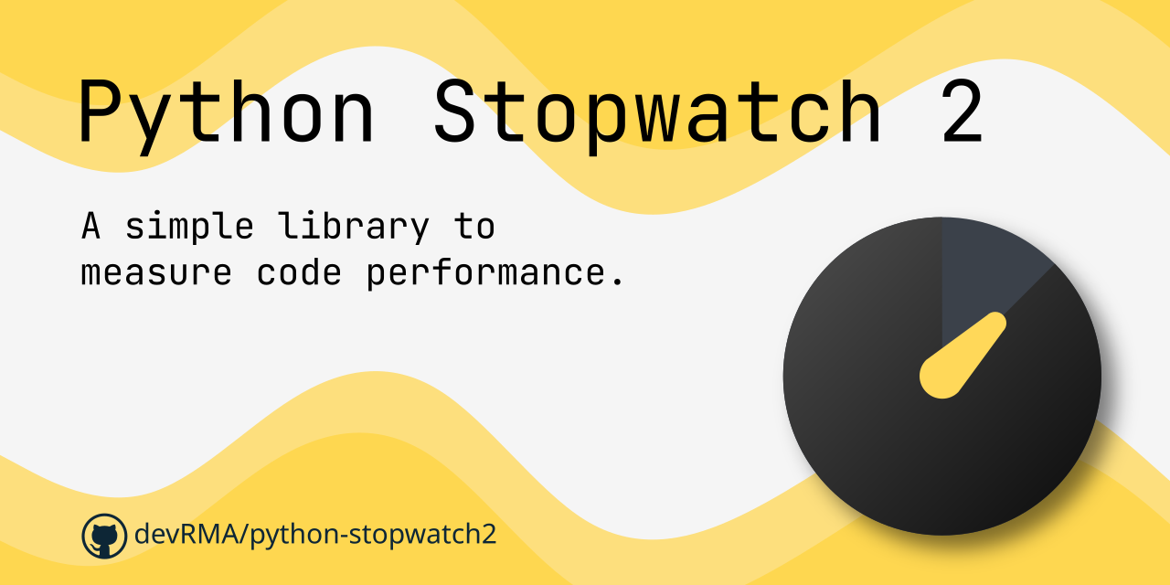 Social Card of Python Stopwatch 2